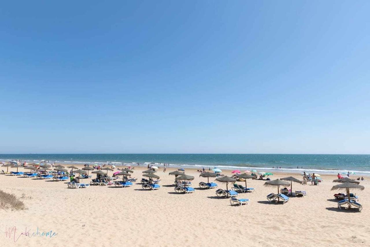 En La Misma Playa Nuevo 3 Dormit Vistas Al Mar Apartman Punta Umbría Kültér fotó